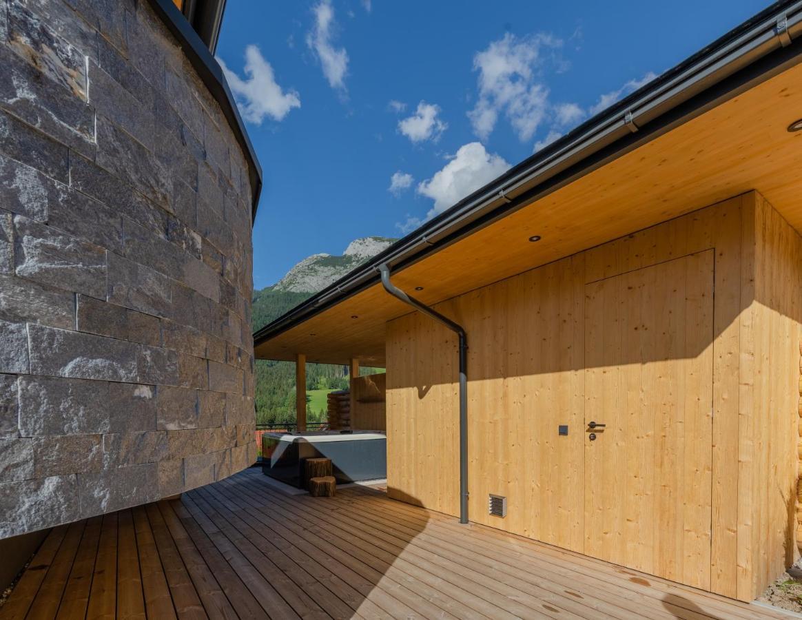 Stadel Chalet Annaberg im Lammertal Buitenkant foto