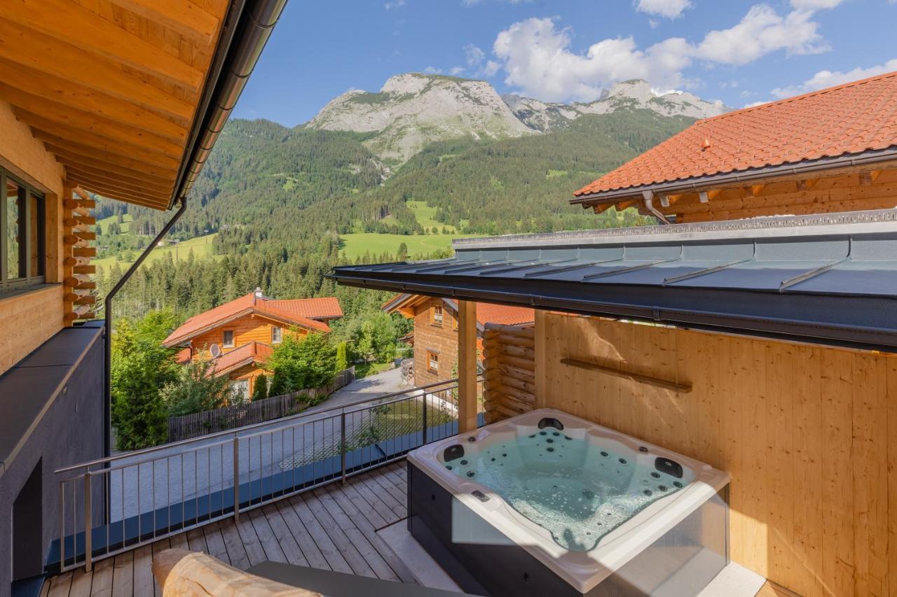 Stadel Chalet Annaberg im Lammertal Buitenkant foto